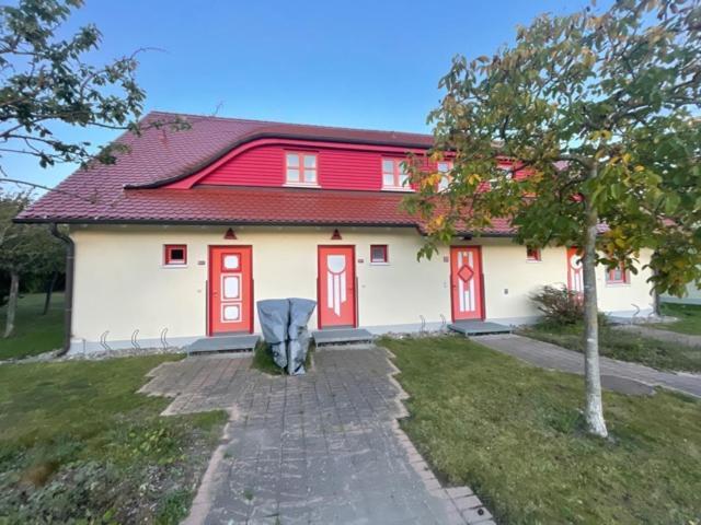 Moewenblick Bakenberg-41 Ferienwohnung Mit Terrasse, Doppelbett, Schlafsofa, Vollstaendige Komfortkueche Dranske Exterior foto
